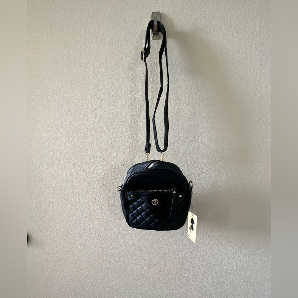 Black Mini Backpack - Picture 4 of 5